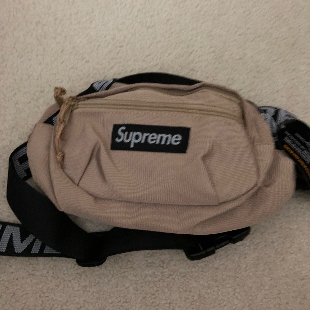 Supreme Waist Bag SS18 Tan